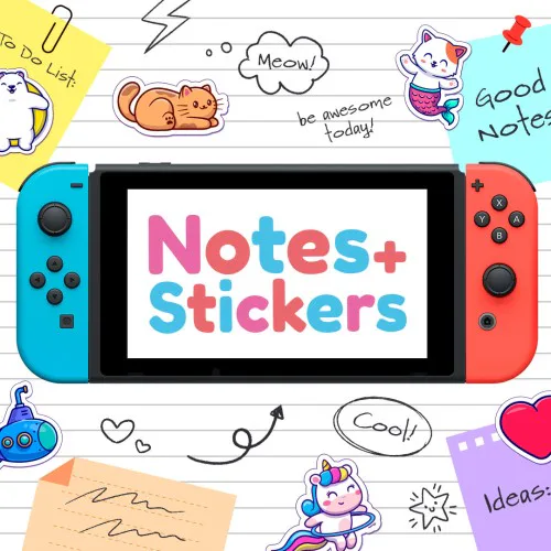 Copertina di Notes + Stickers