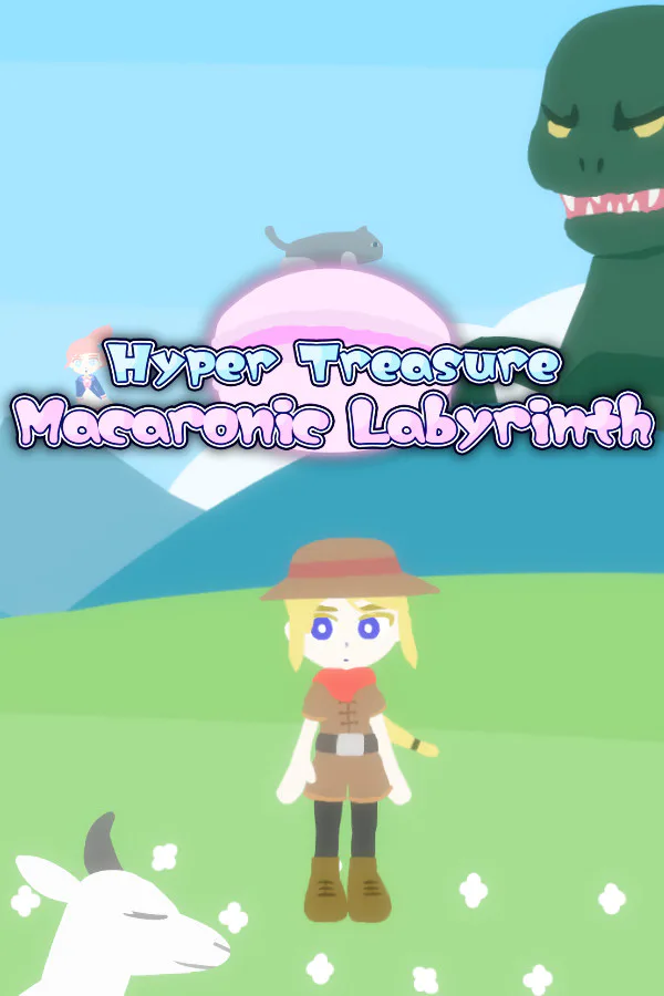 Copertina di Hyper Treasure - Macaronic Labyrinth