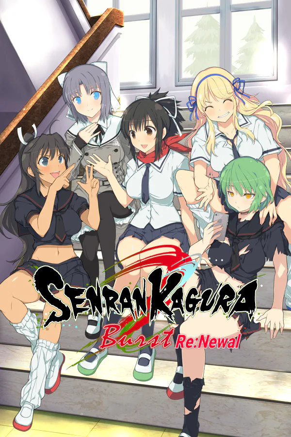 Copertina di SENRAN KAGURA Burst Re:Newal