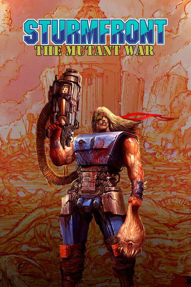 Copertina di SturmFront - The Mutant War: Übel Edition