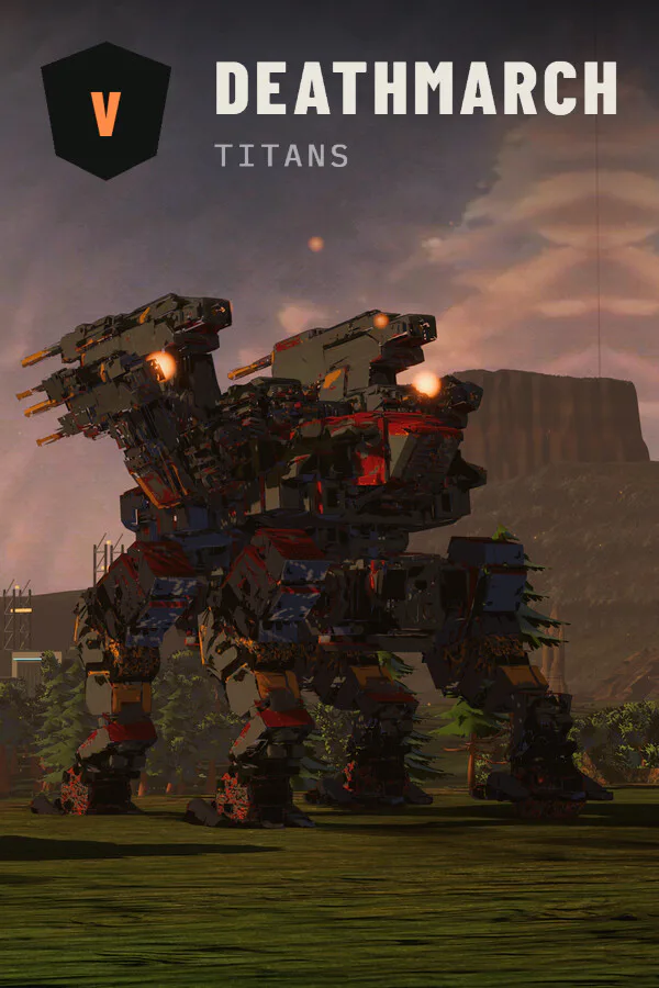 Copertina di Deathmarch Titans