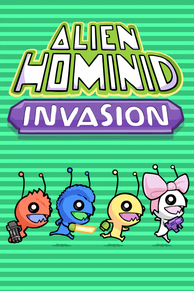 Copertina di Alien Hominid Invasion