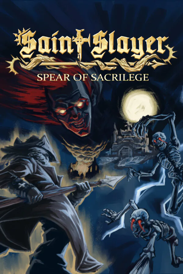 Copertina di Saint Slayer: Spear of Sacrilege