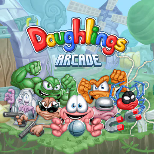 Copertina di Doughlings: Arcade