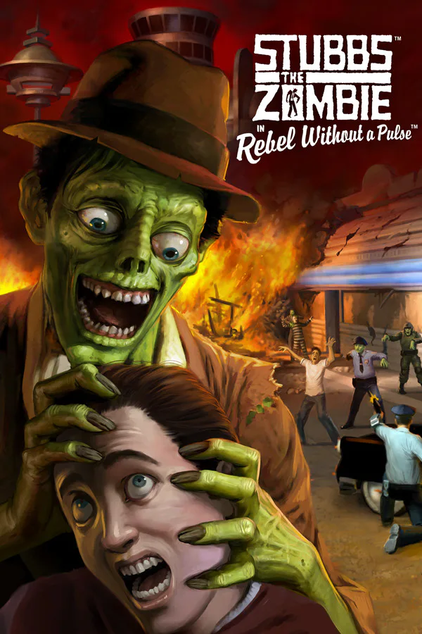 Copertina di Stubbs the Zombie in Rebel Without a Pulse