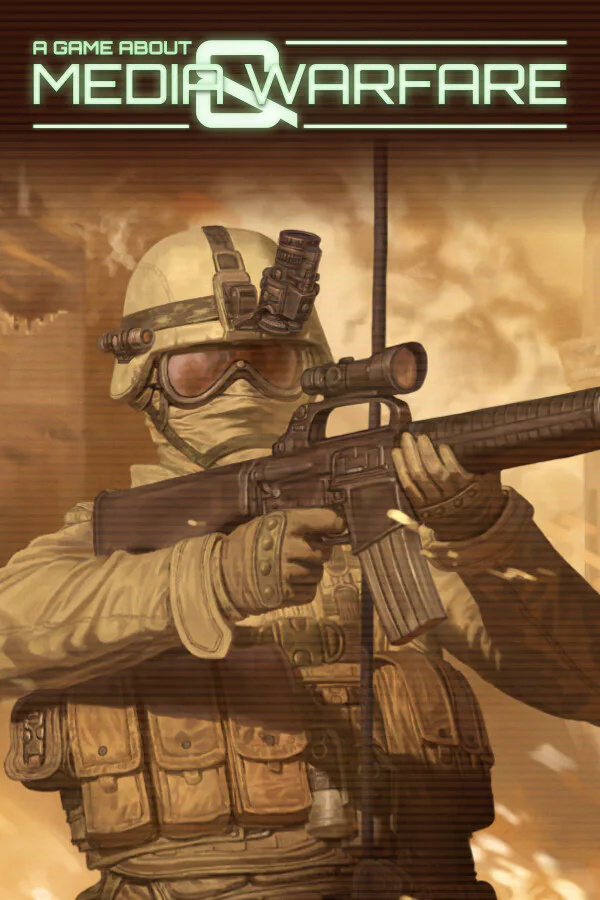 Copertina di A Game About Media & Warfare
