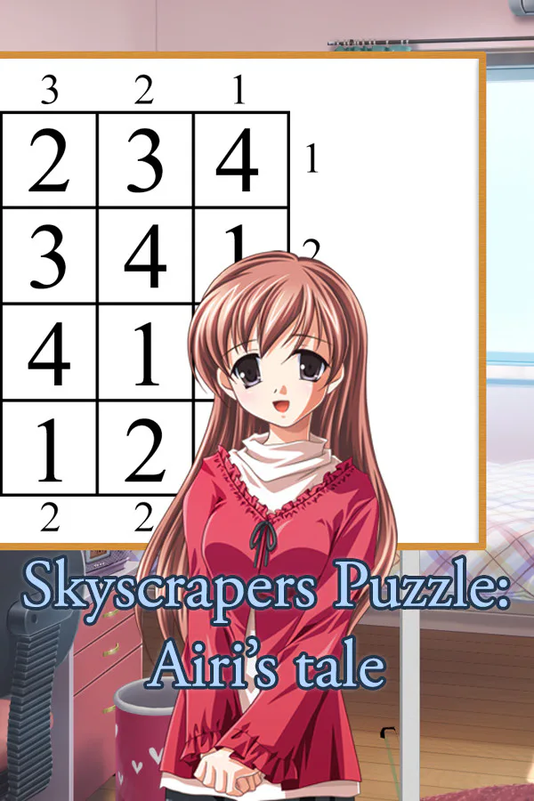 Copertina di Skyscrapers Puzzle: Airi's tale