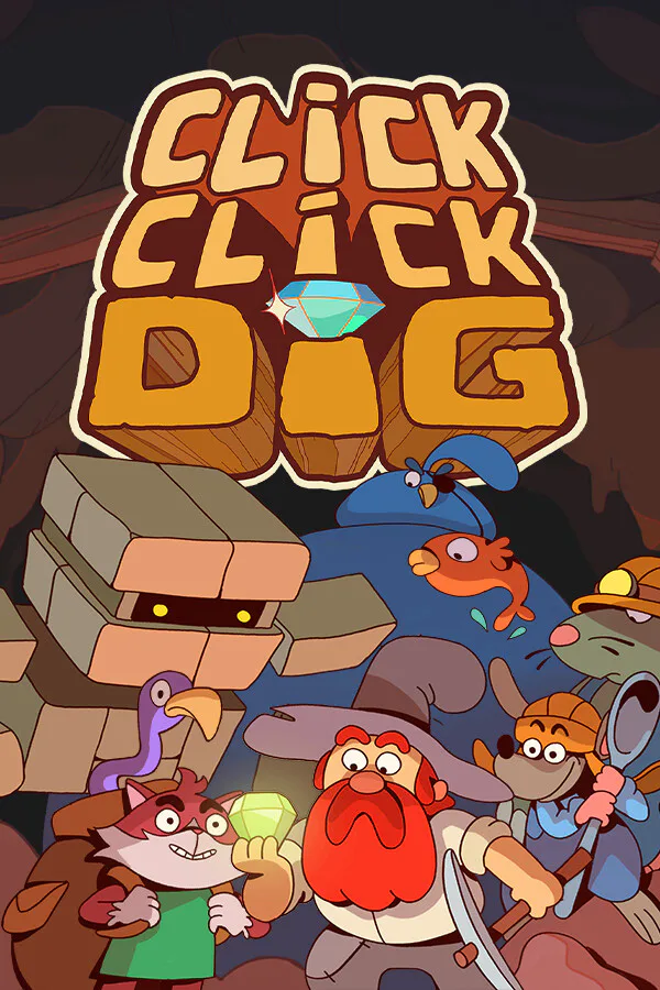 Copertina di Click Click Dig: Idle Mine