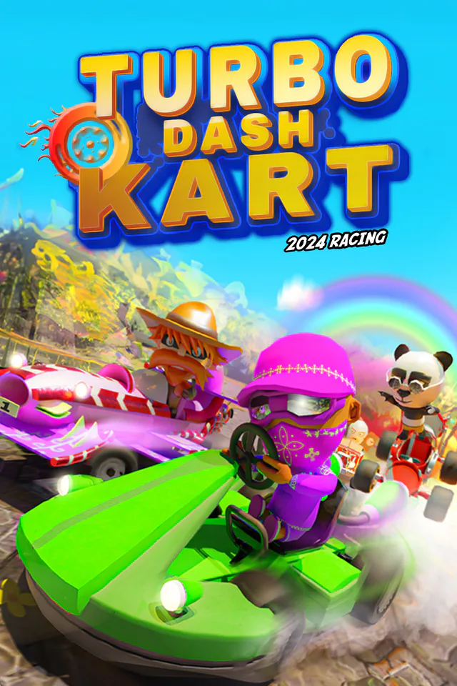 Copertina di Turbo Dash Kart 2024 Racing