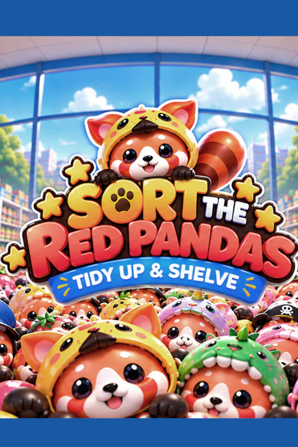 Copertina di Sort the Red Pandas: Tidy Up & Shelve