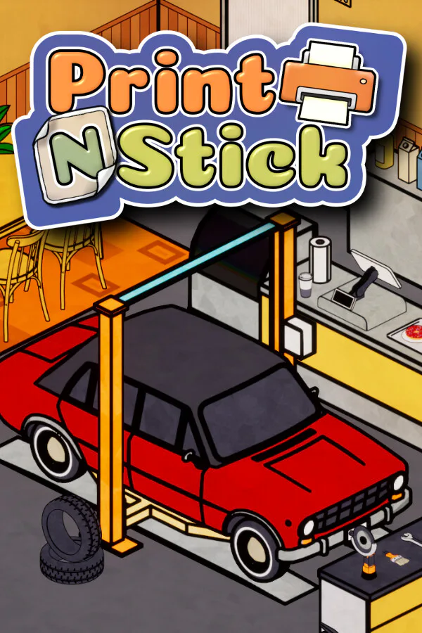 Copertina di Print N Stick