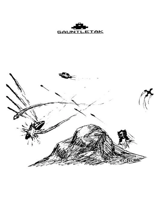 Copertina di Gauntletak