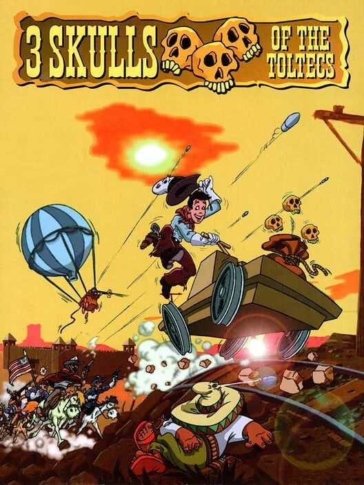 Copertina di 3 Skulls of the Toltecs