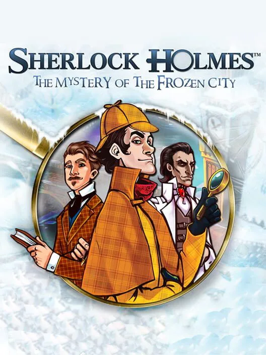 Copertina di Sherlock Holmes and the Mystery of the Frozen City