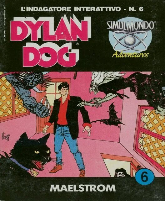 Copertina di Dylan Dog: Maelstrom