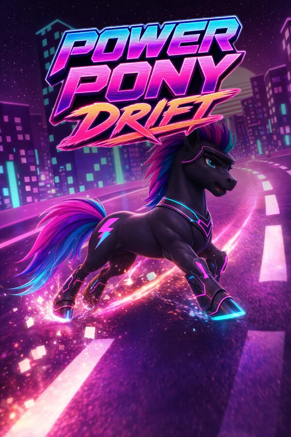 Copertina di Power Pony Drift