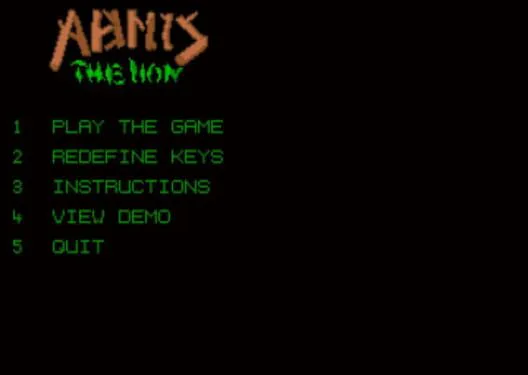 Copertina di Abmis the Lion