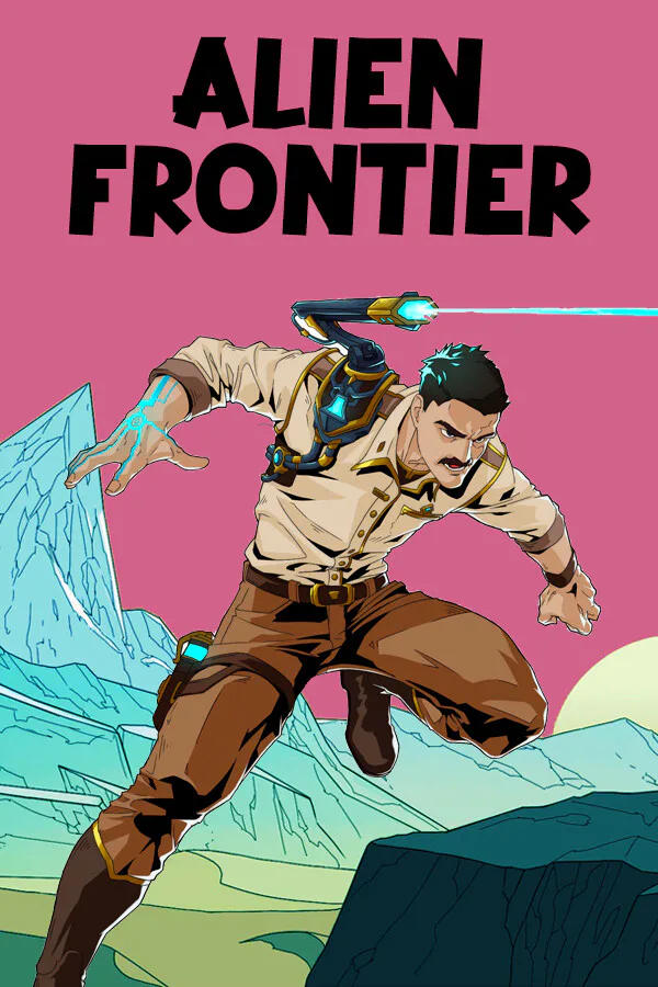 Copertina di Alien Frontier