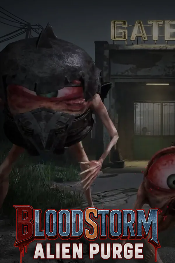 Copertina di Blood Storm: Alien Purge