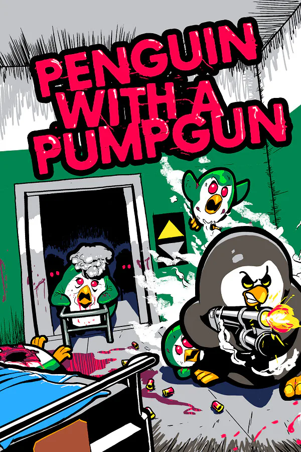 Copertina di Penguin with a Pumpgun
