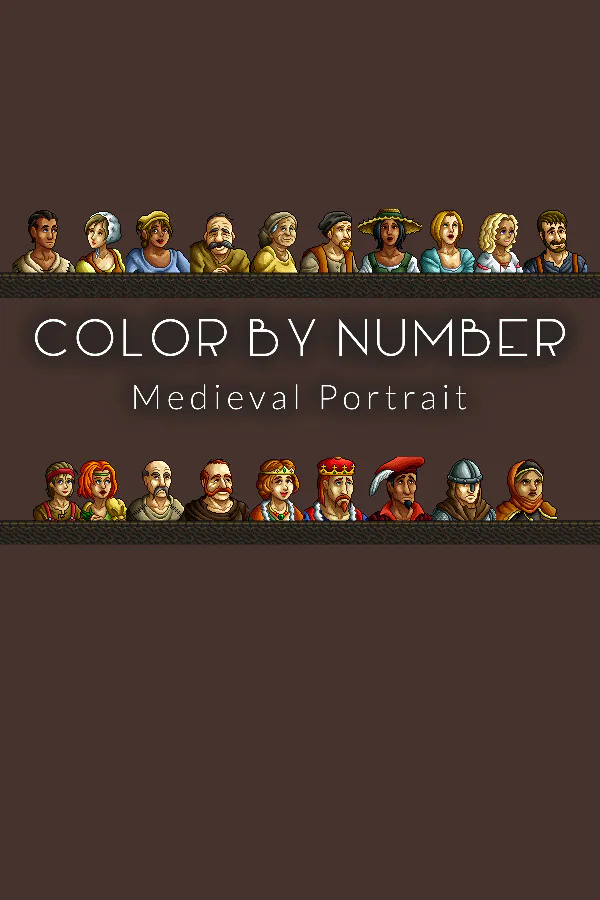 Copertina di Color by Number - Medieval Portrait
