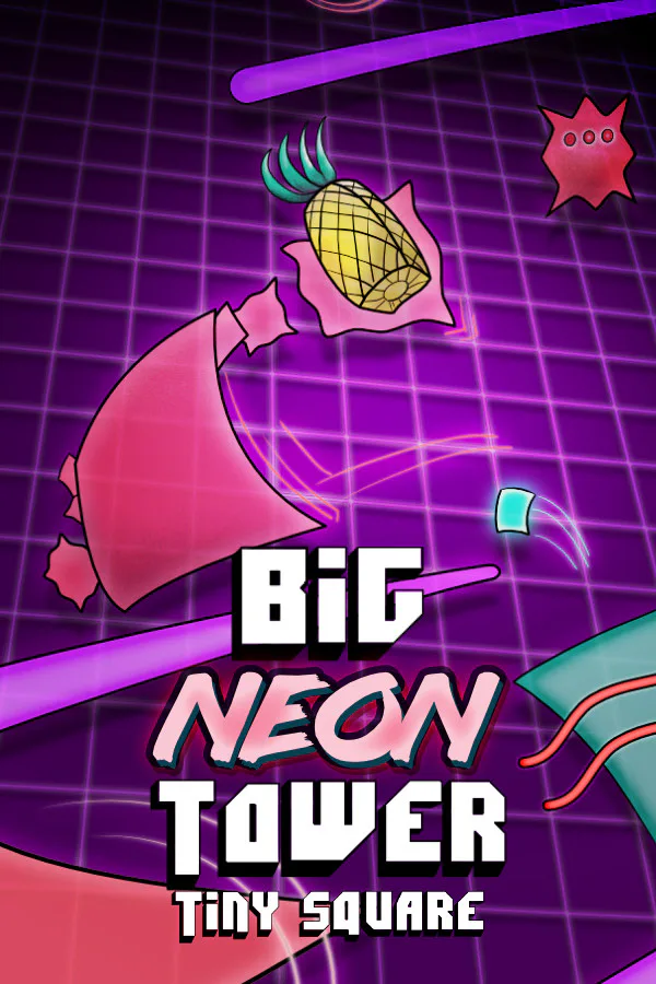 Copertina di Big NEON Tower VS Tiny Square