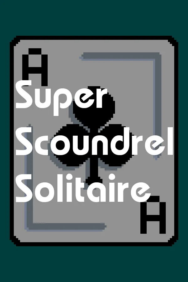 Copertina di Super Scoundrel Solitaire