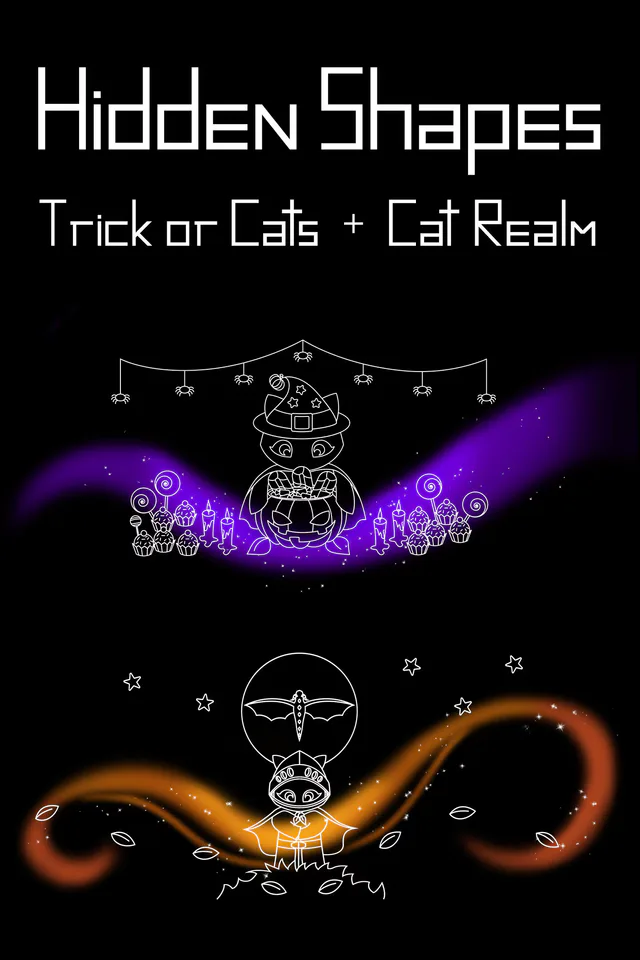 Copertina di Hidden Shapes: Cat Realm + Trick or Cats