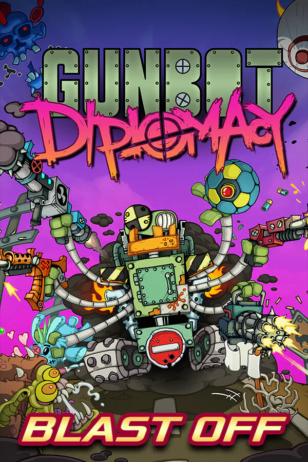 Copertina di Gunbot Diplomacy: Blast Off