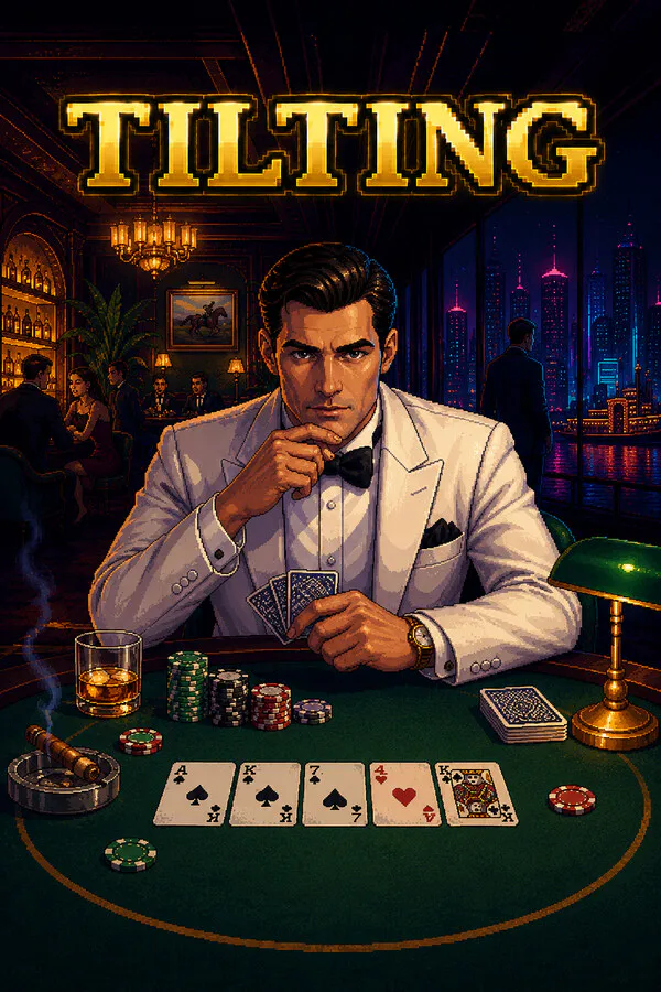 Copertina di Tilting - A Noir Poker Career