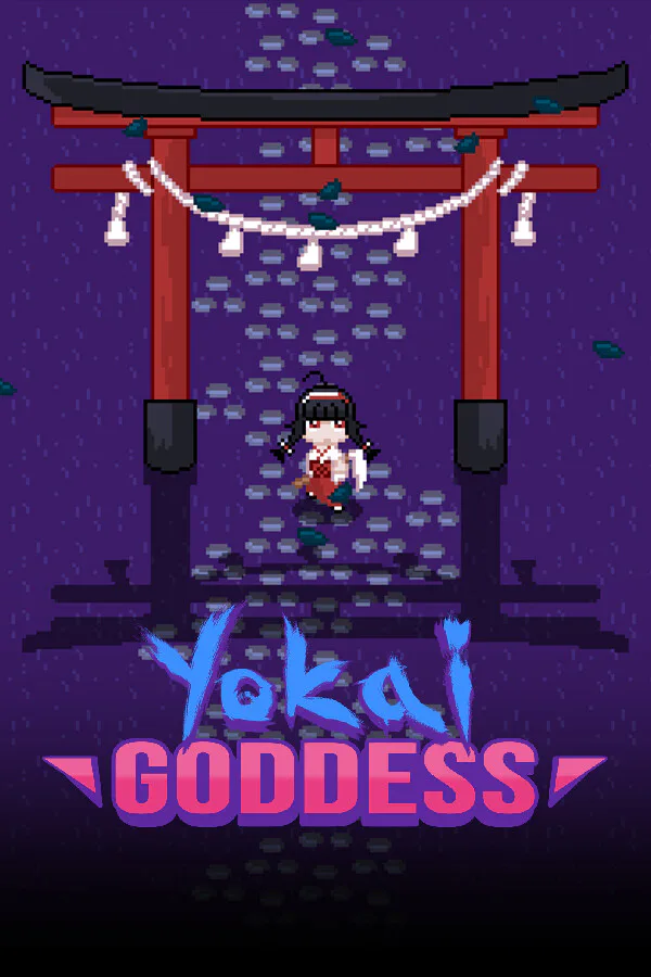 Copertina di YOKAI GODDESS An Urban Legend Bullet hell Adventure