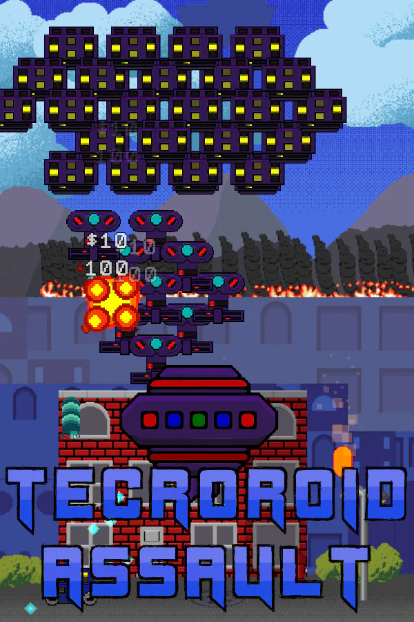 Copertina di Tecroroid Assault