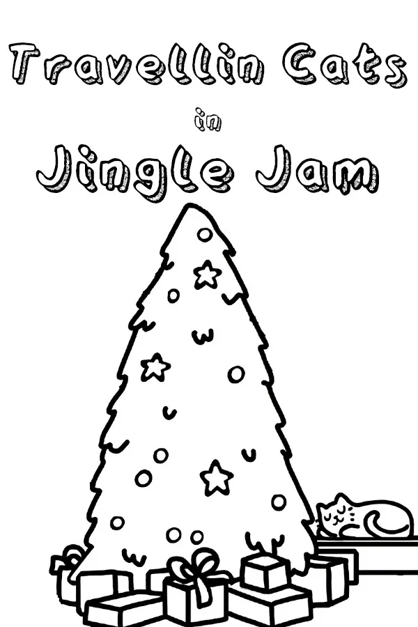 Copertina di Travellin Cats in Jingle Jam