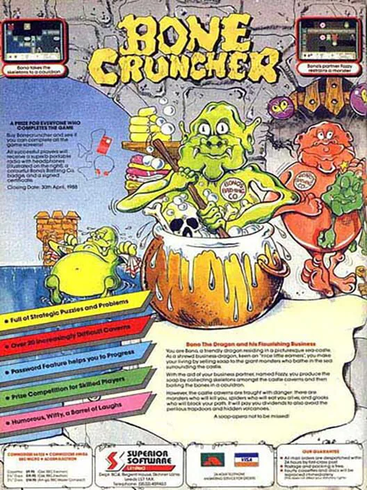 Copertina di Bone Cruncher