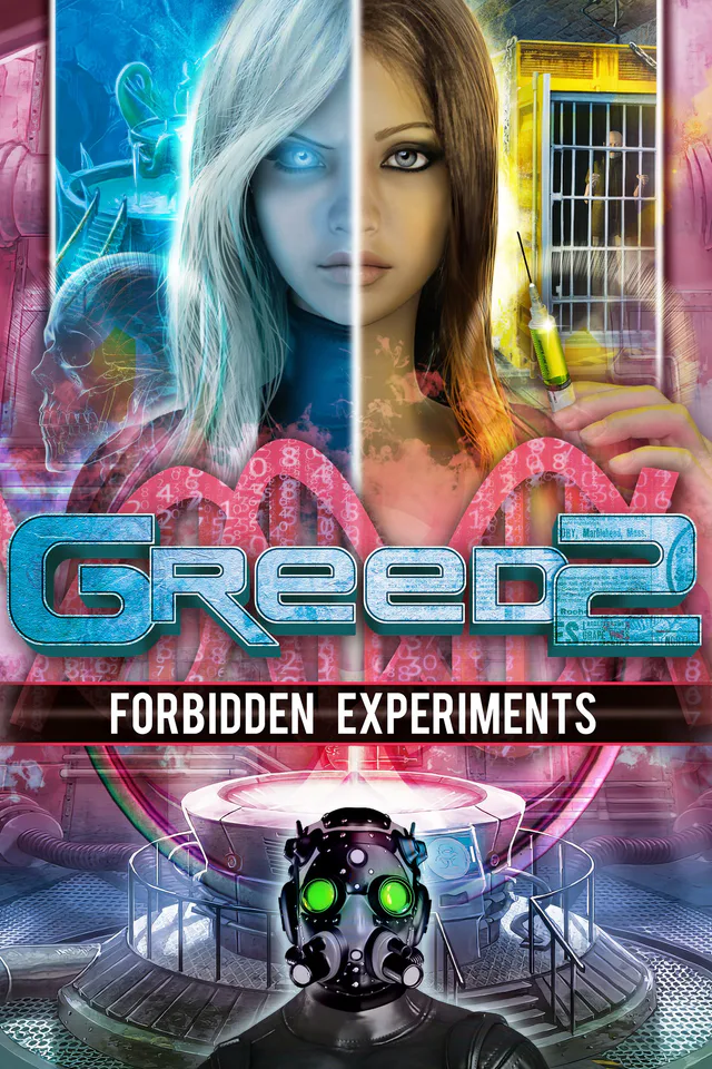 Copertina di Greed 2: Forbidden Experiments