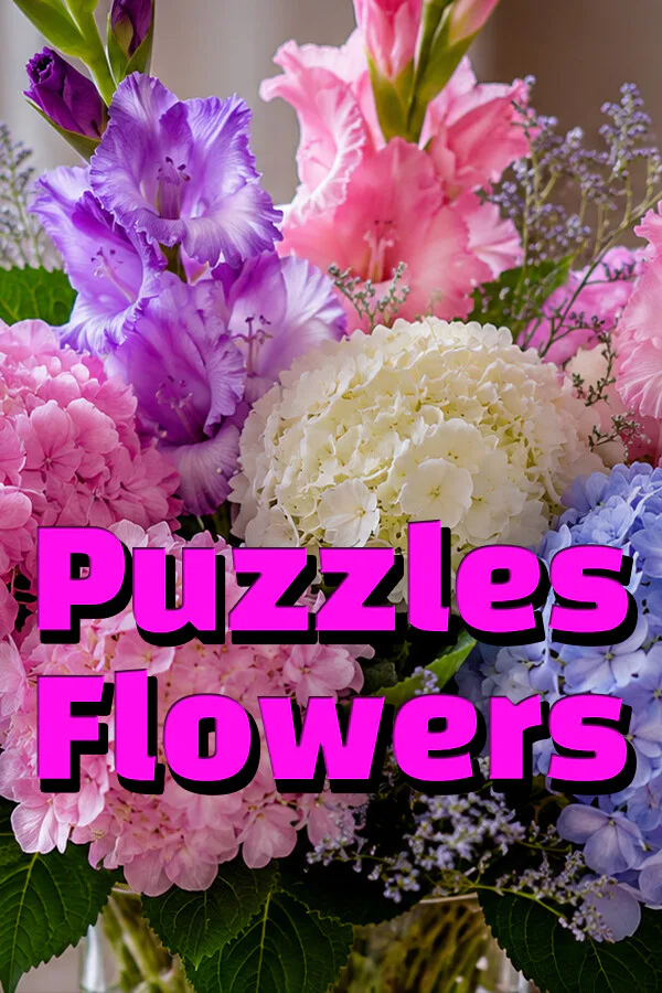 Copertina di Puzzles Flowers