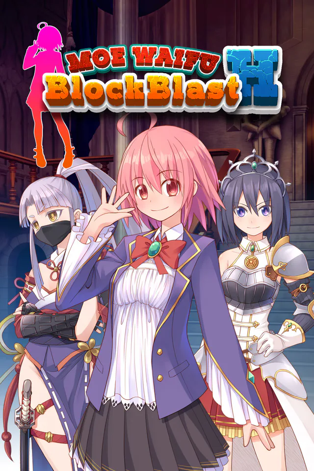 Copertina di Moe Waifu H - BlockBlast