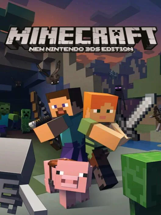 Copertina di Minecraft: New Nintendo 3DS Edition