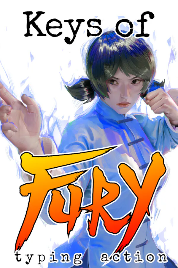 Copertina di Keys of Fury: Typing Action