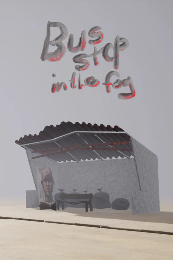 Copertina di Bus stop in the fog