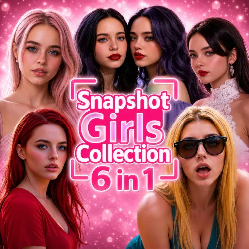 Copertina di Snapshot Girls Collection 6 in 1
