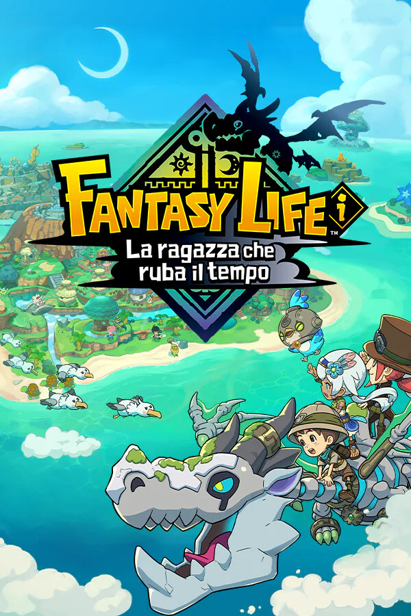 Copertina di FANTASY LIFE i: La ragazza che ruba il tempo