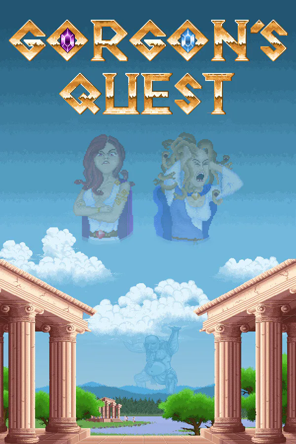 Copertina di Gorgon's quest