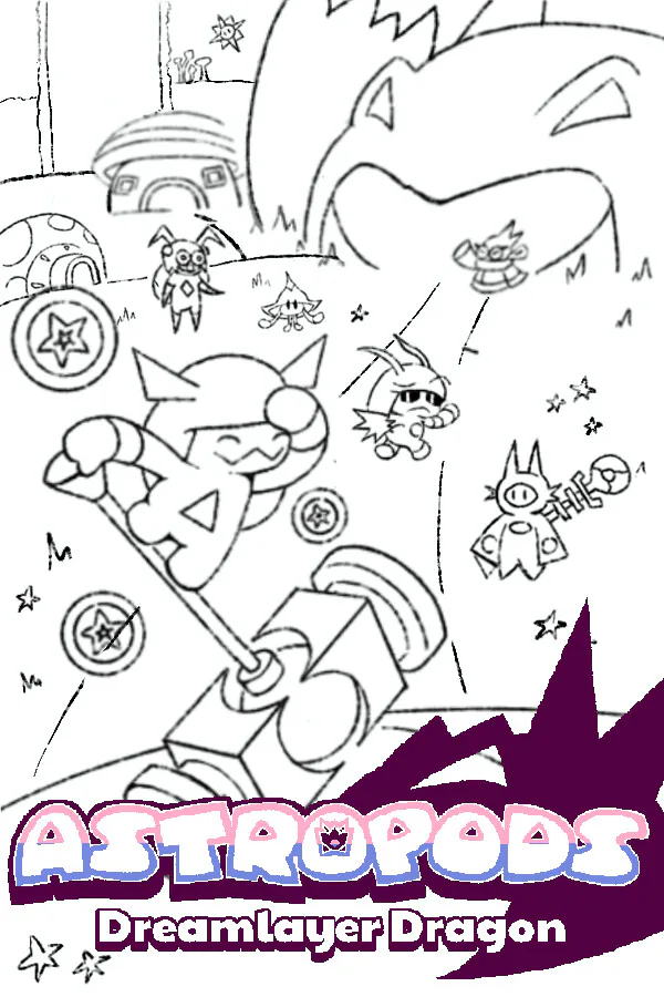 Copertina di Astropods: Dreamlayer Dragon
