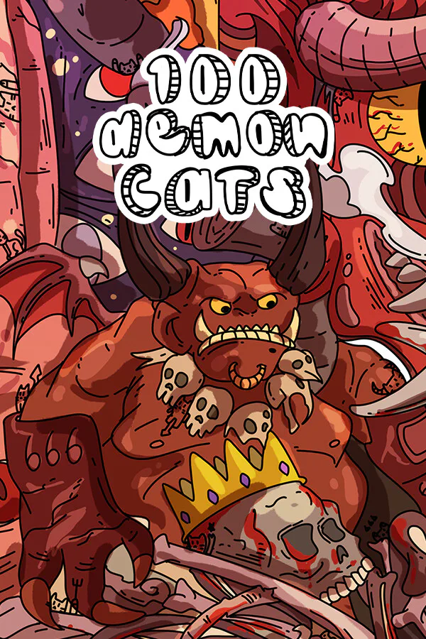 Copertina di 100 Demon Cats