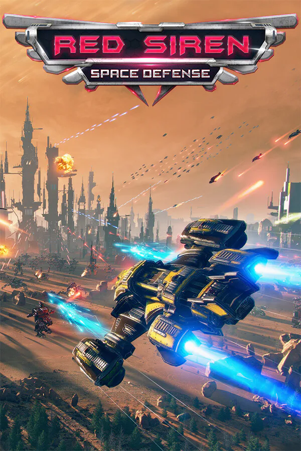 Copertina di Red Siren: Space Defense