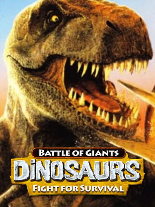 Copertina di Battle of Giants: Dinosaurs - Fight For Survival