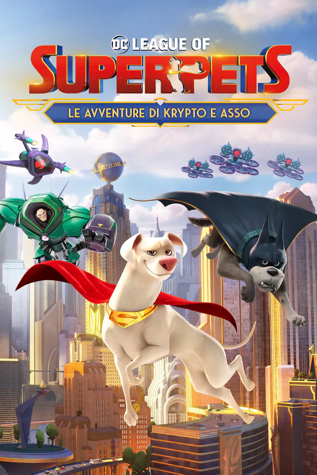 Copertina di DC League of Super-Pets: The Adventures of Krypto and Ace