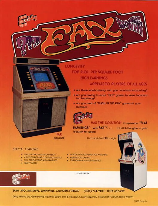 Copertina di Fax
