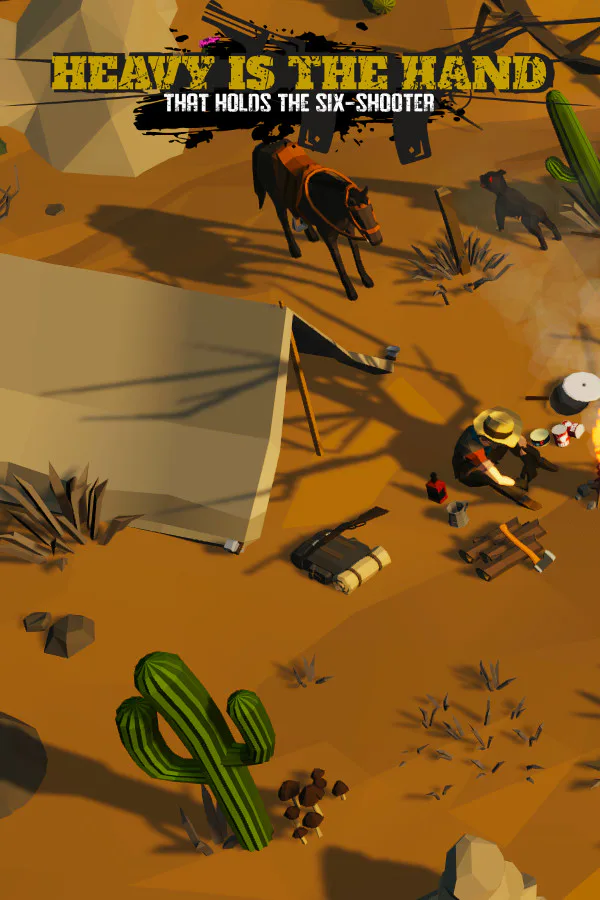 Copertina di Heavy is the Hand that Holds the Six-Shooter